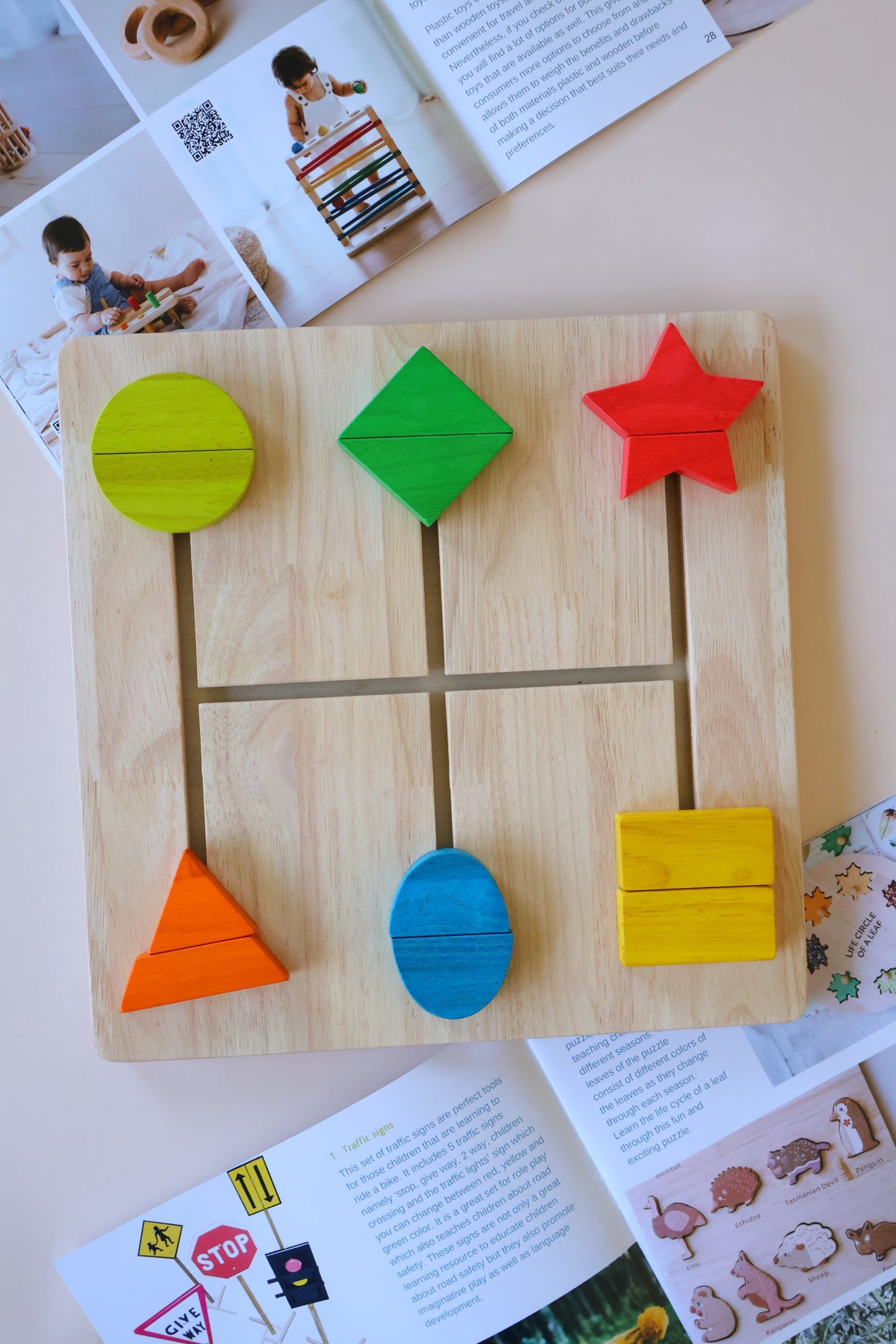 Move and Make Puzzle Board