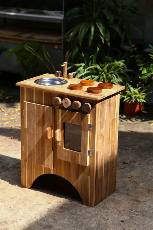 Combo Wooden Stove & Sink