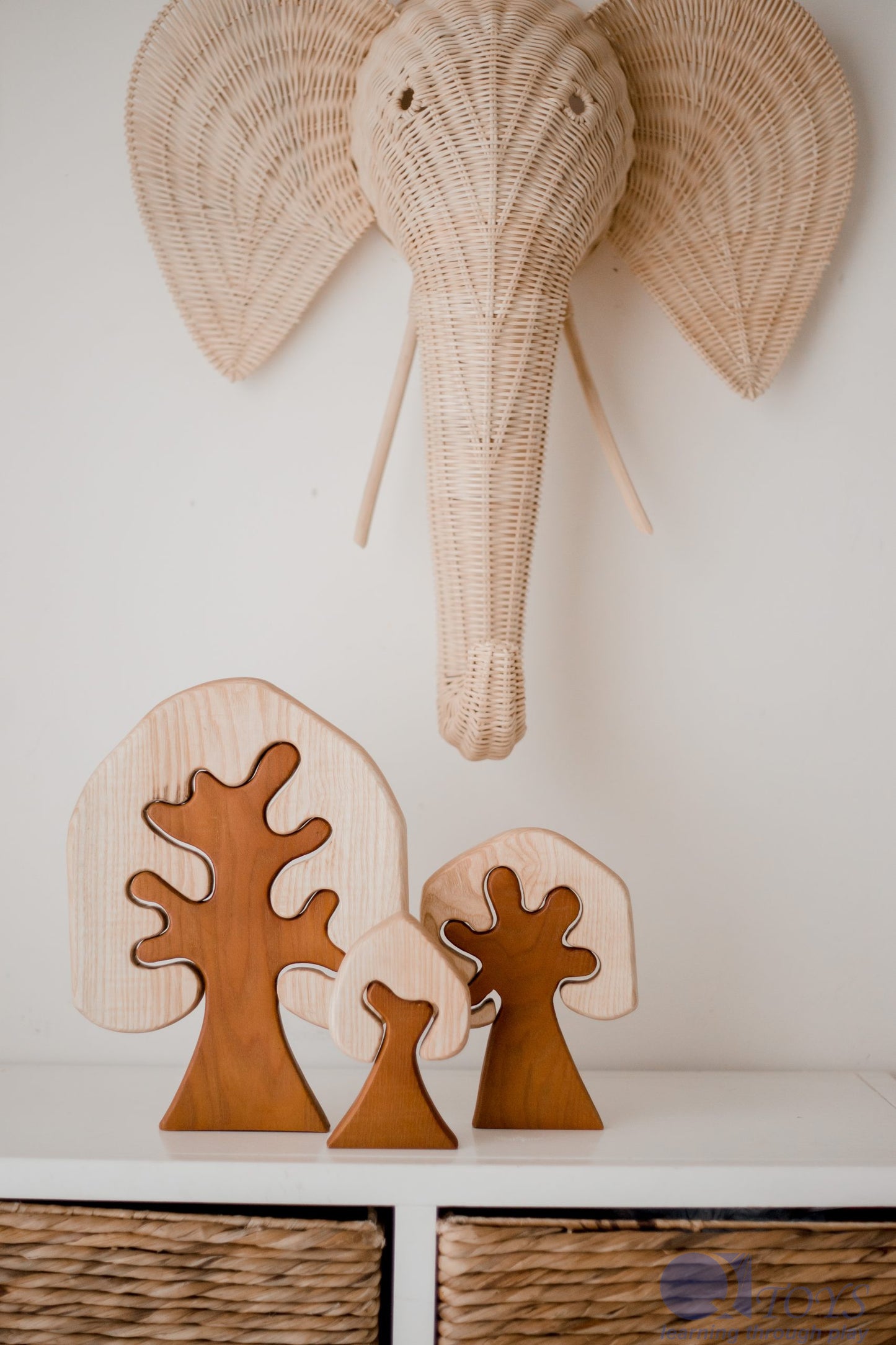 Wooden Forest Puzzle Set