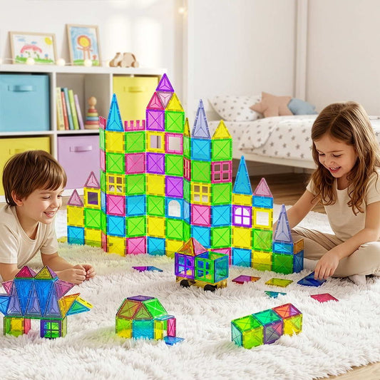 Keezi Magnetic Tiles β 100 Piece Building Set β product image 2