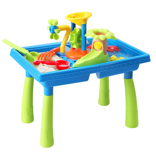 Keezi Windmill Sand & Water Activity Table