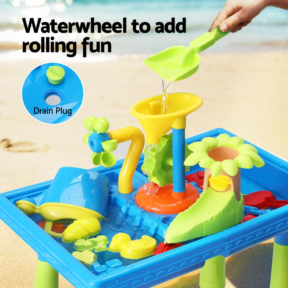 Keezi Windmill Sand & Water Activity Table