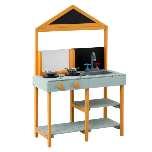 Mud Kitchen Play Set with Blackboard