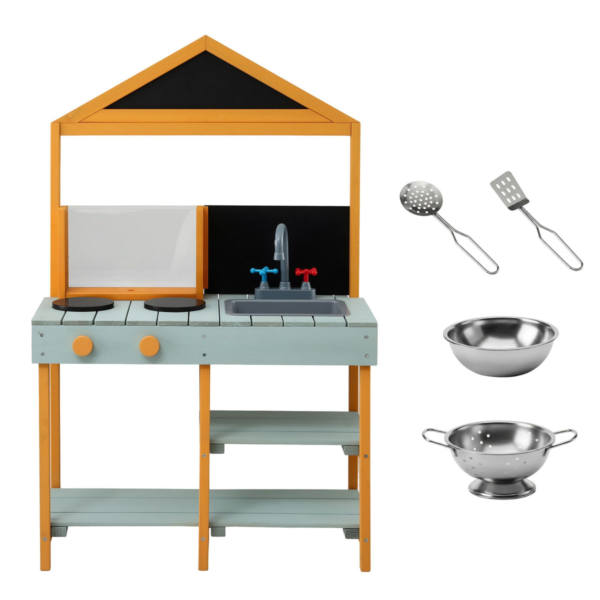 Mud Kitchen Play Set with Blackboard β product image 7