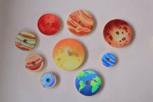 Stacking Planets Wooden STEM Puzzle