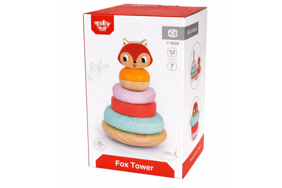 Fox Sensory Stacking Tower