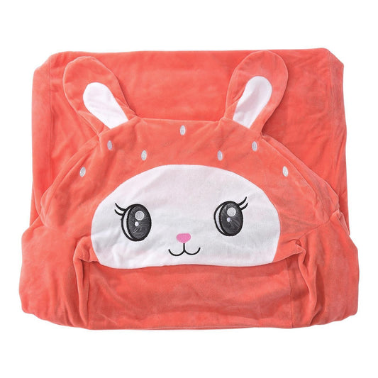 2-in-1 Bunny Foldable Kids Sofa Chair