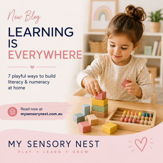 Learning Is Everywhere: 7 Playful Ways to Build Literacy & Numeracy at Home