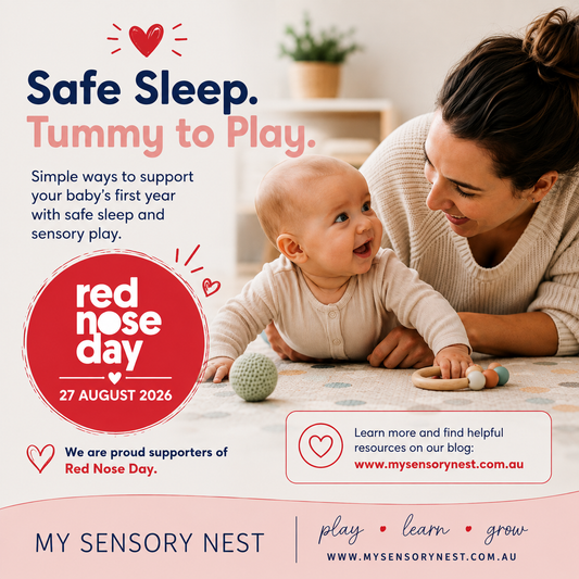 Safe Sleep, Tummy Time & Sensory Play: Supporting Baby’s First Year