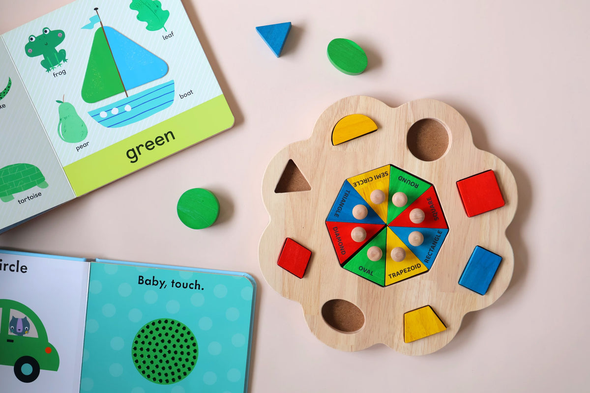 Shape Matching Flower Puzzle