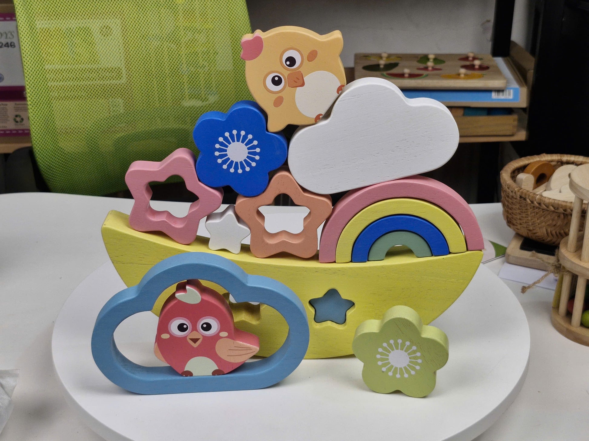 Balance Ark Wooden Playset