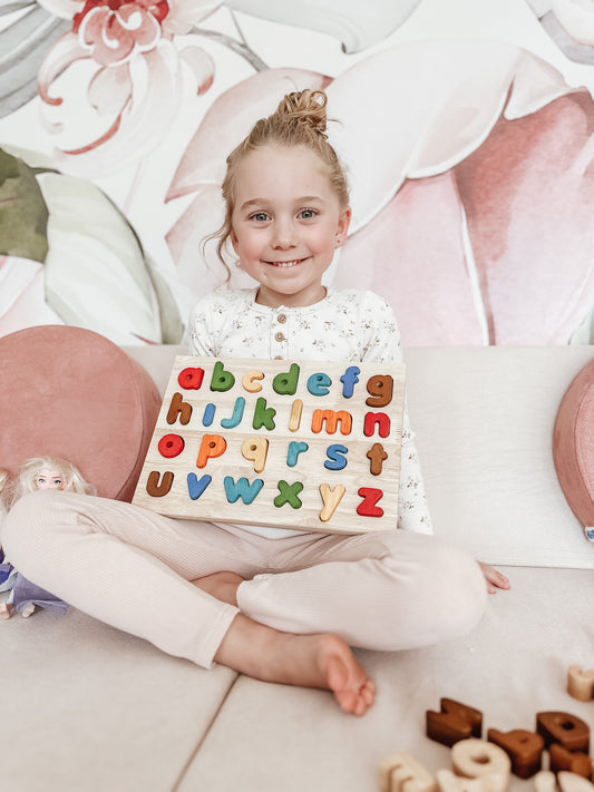 Lower Case Alphabet Puzzle