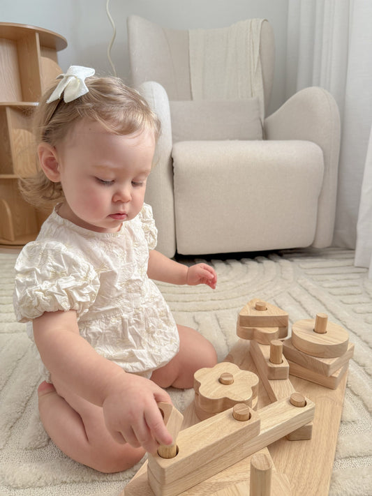 Educational Stacking Block Board