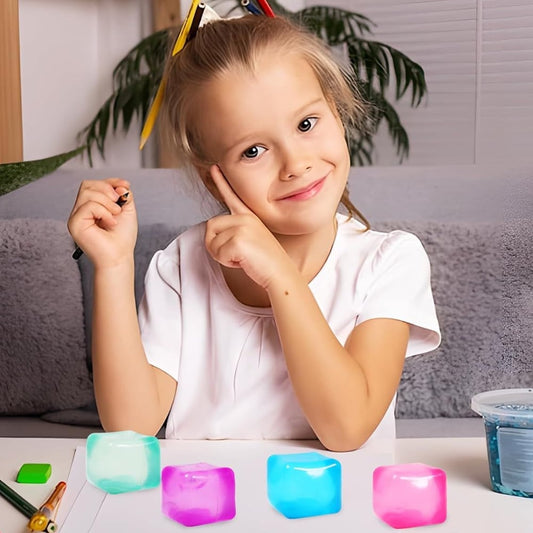 Squishy Stress Cube Fidget Toys