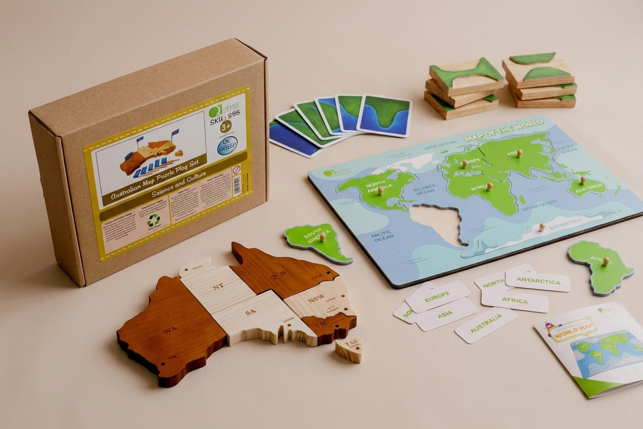 Montessori Geography Learning Kit