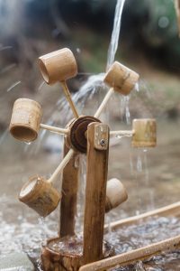 Bamboo Water Mill