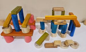 Colourful Tree Blocks – product image 2