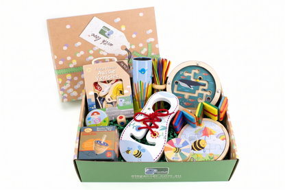 Wooden Playtime Gift Set | 8 Developmental Toys