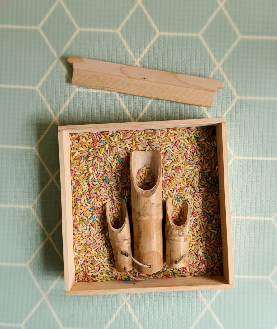 Montessori Writing and Sensory Sand Tray