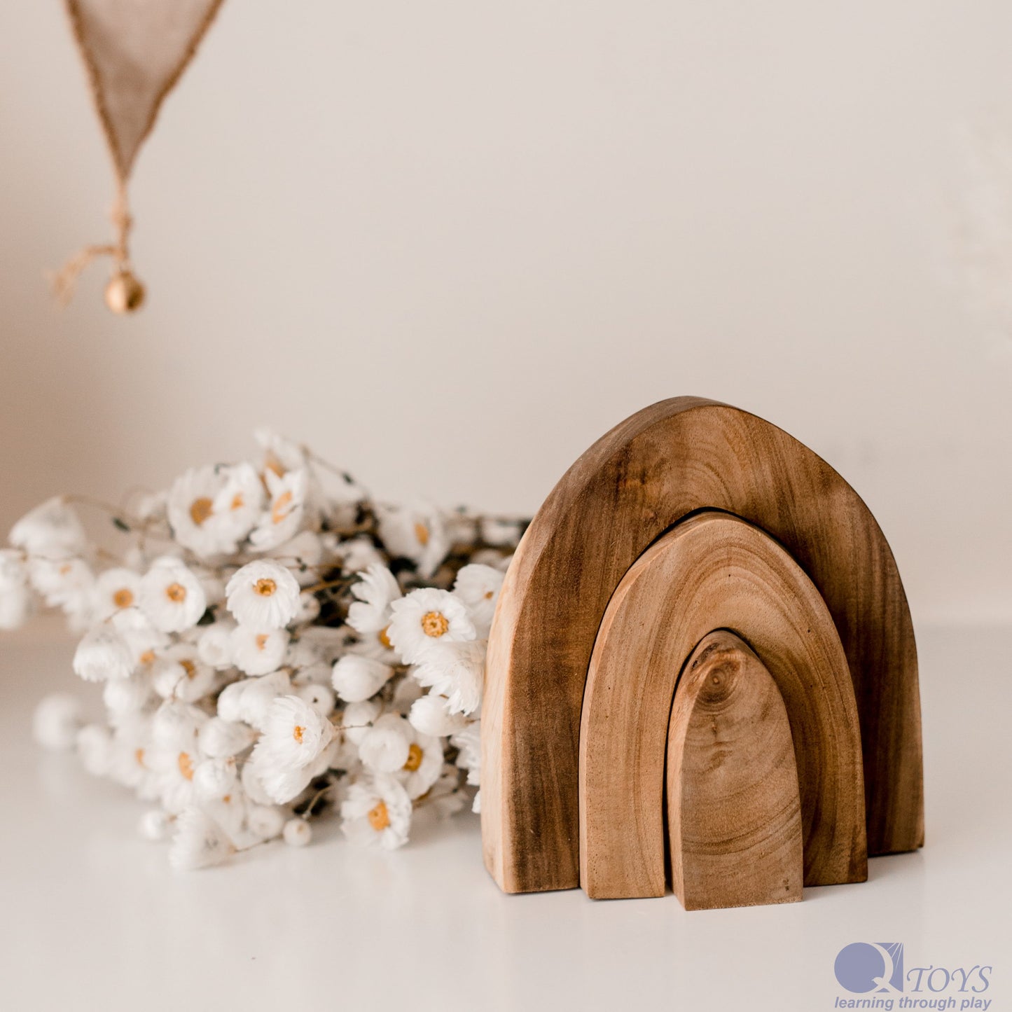 Mini Wooden Tree Rainbow Set