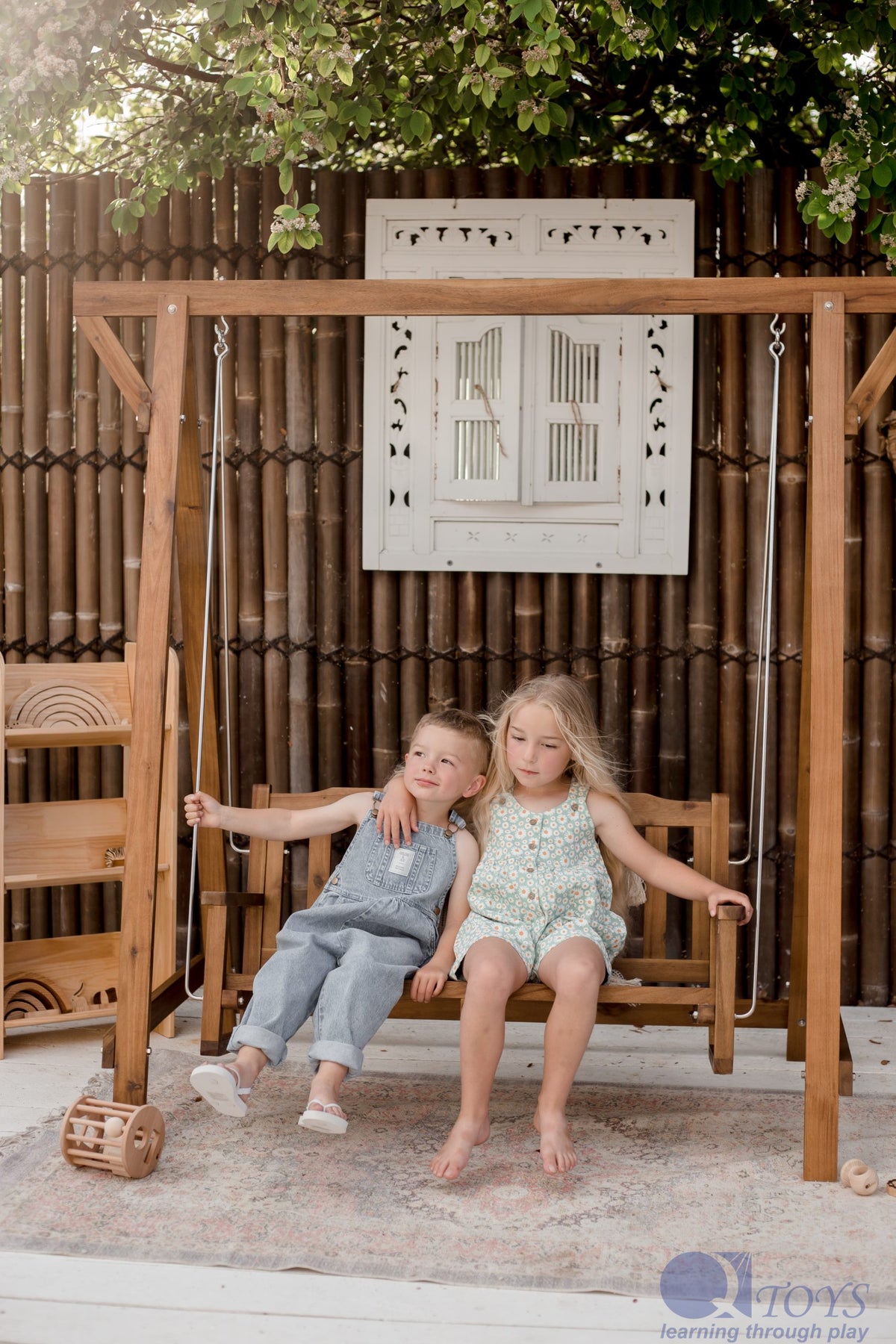 Australian Spotted Gum Garden Swing