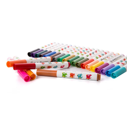 Baby Roo Washable Markers – 24 Colours