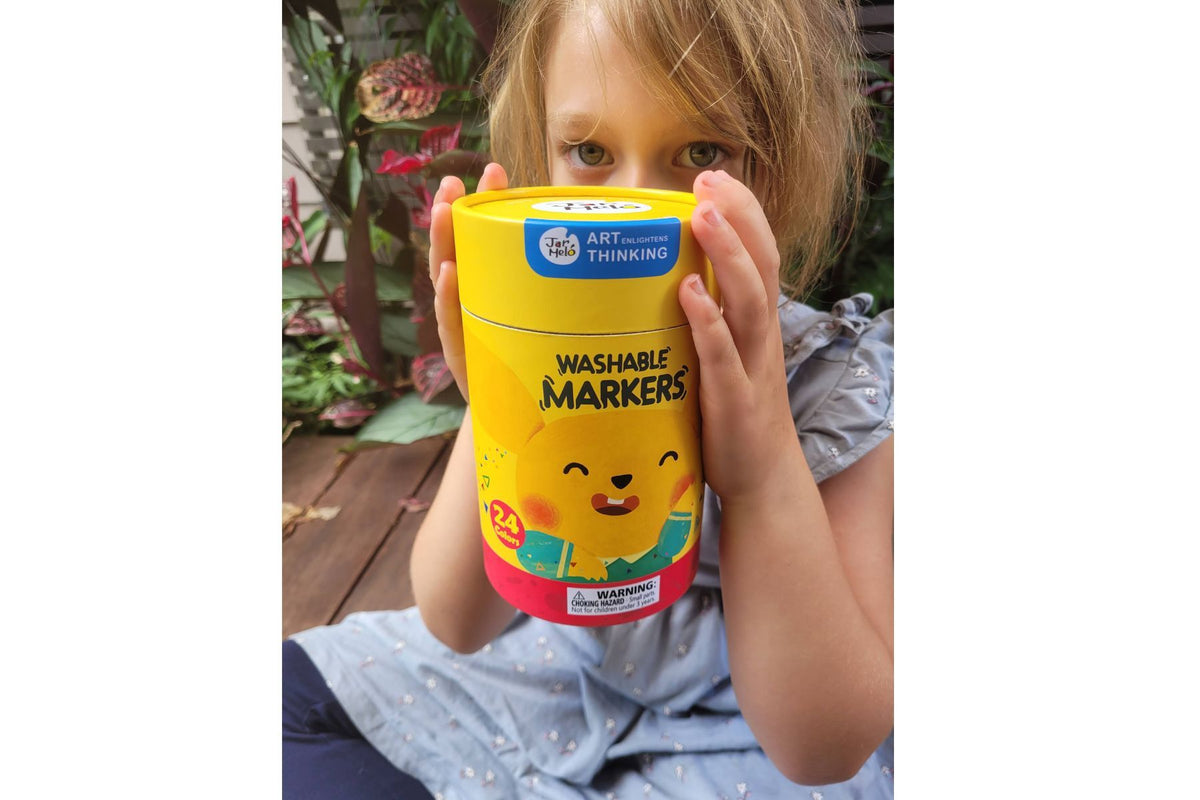 Baby Roo Washable Markers – 24 Colours