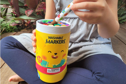 Baby Roo Washable Markers – 24 Colours