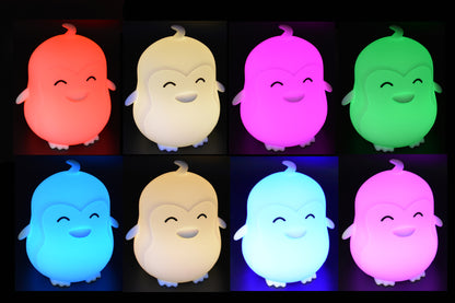 Skipper the Penguin Silicone Night Light