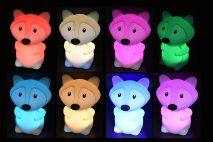 Ginger the Fox Silicone Night Light