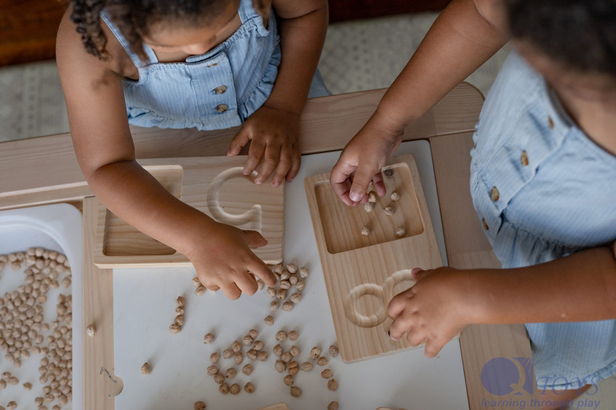 Jumbo Counting Trays | Wooden Early Numeracy Set