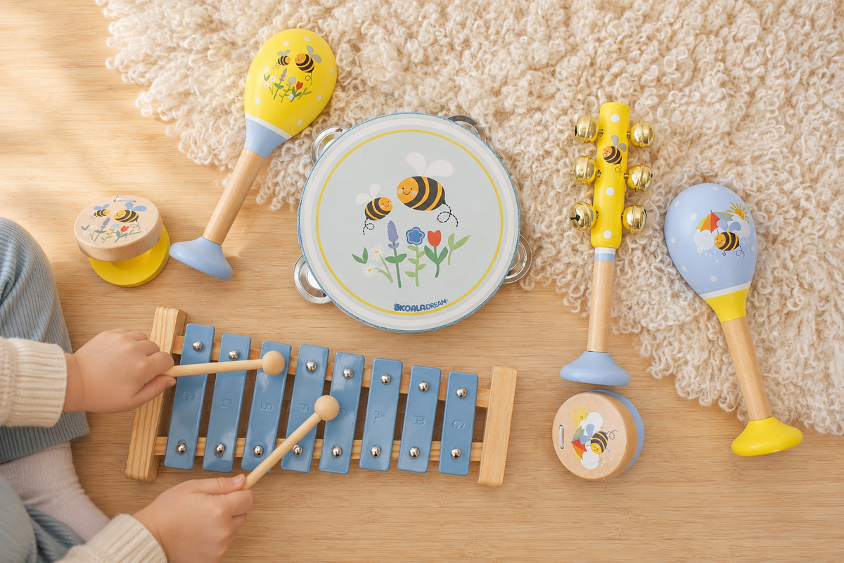 Buzzy Days Bee sensory music play set