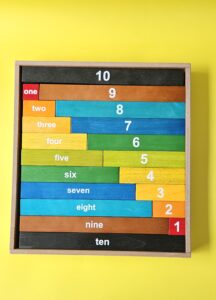 Montessori Counting Rods – product image 4