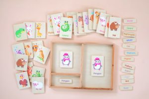 Montessori Tray & Animal Learning Set – product image 3