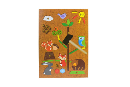 Forest Friends Tap A Shape Creative Activity Set