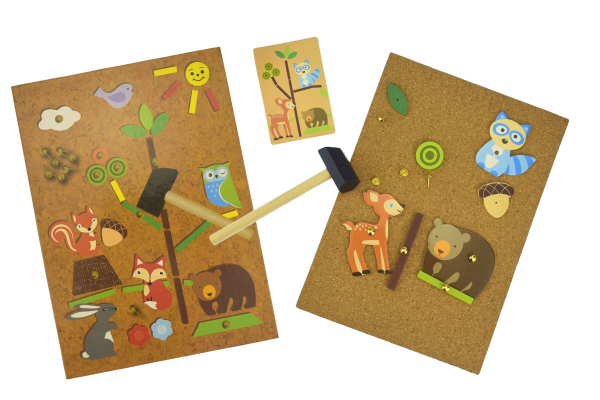 Forest Friends Tap A Shape Creative Activity Set