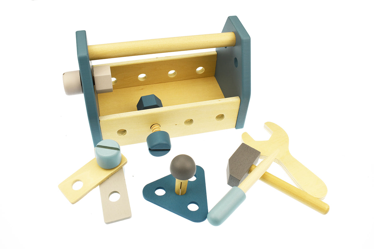 Calm & Breezy Wooden Toolbox