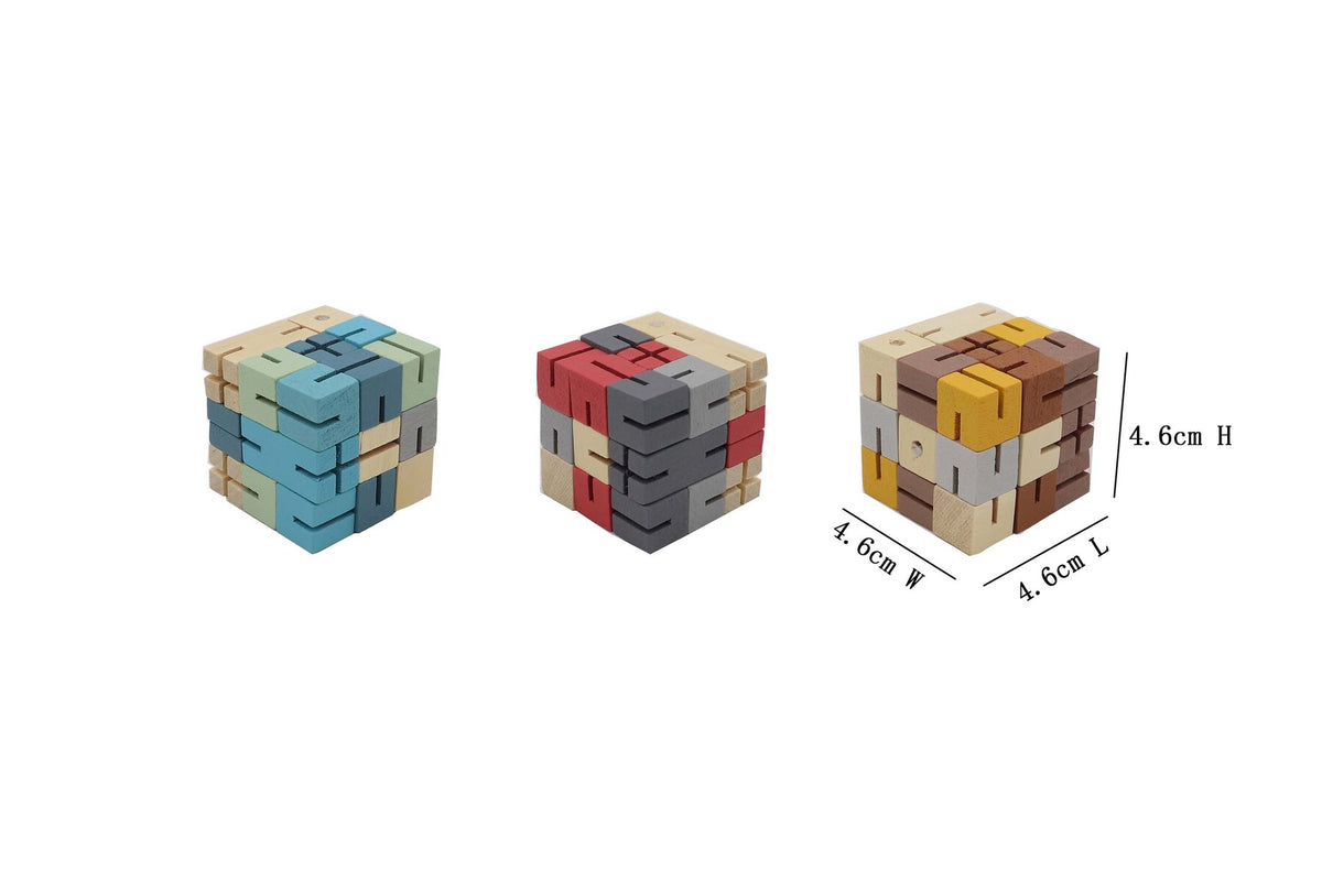 Calm & Breezy Twist & Lock Robot Cubes – Set of 3