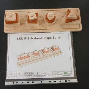 Natural Shape Sorter – product image 4