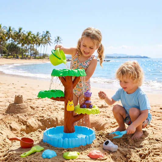Keezi Tree Sand & Water Play Table – 62cm