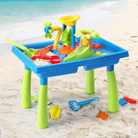 Keezi Windmill Sand & Water Activity Table