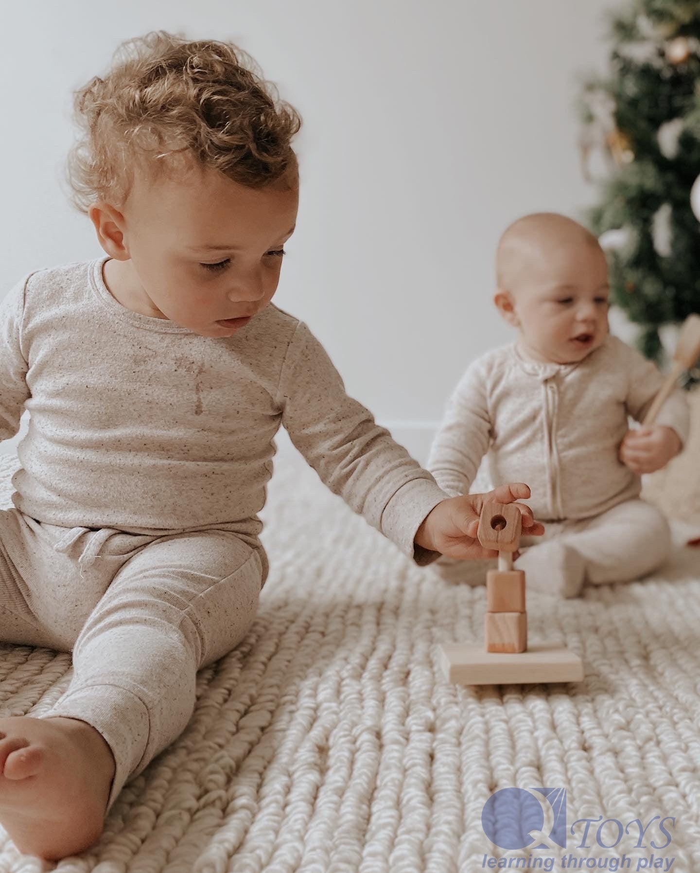Montessori Vertical Block Stacker