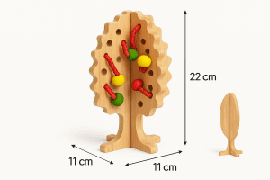 Wooden Lacing Trees – Set of 3 – product image 3