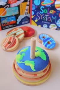 Stacking Planets Wooden STEM Puzzle