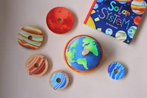 Stacking Planets Wooden STEM Puzzle