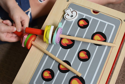 Wooden Kitchen & BBQ Pretend Play Set