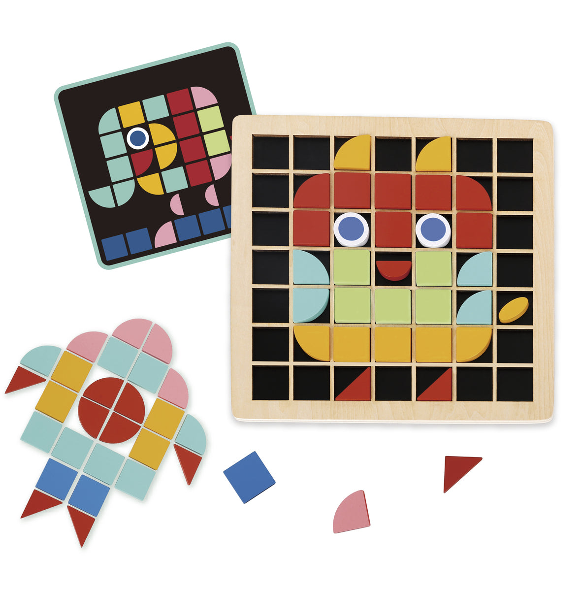 Wooden Mosaic Variety Board Game