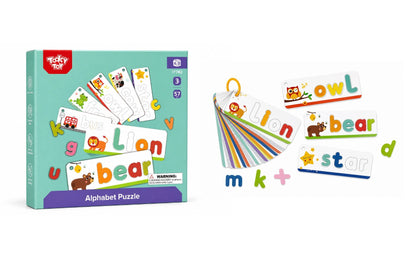 Alphabet Flashcard Puzzle – Marine Life