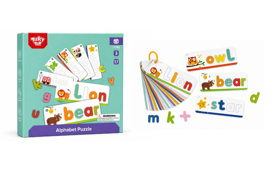 Alphabet Flashcard Puzzle – Marine Life