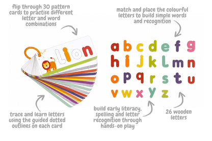 Alphabet Flashcard Puzzle – Marine Life